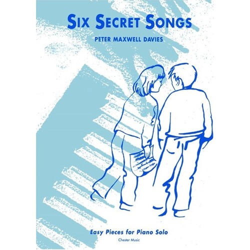 Maxwell Davies 6 Secret Songs Ez/Piano (Softcover Book)