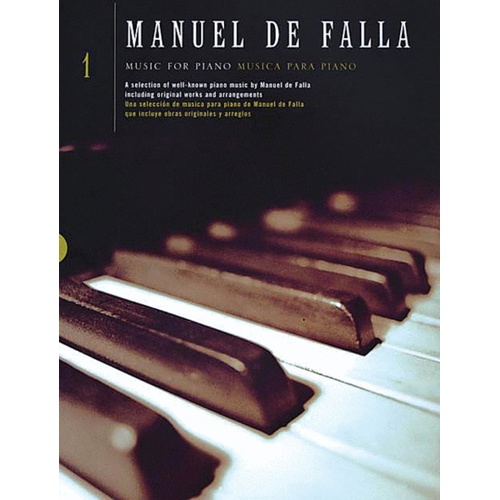 Falla Music For Piano Vol.1 (Softcover Book)