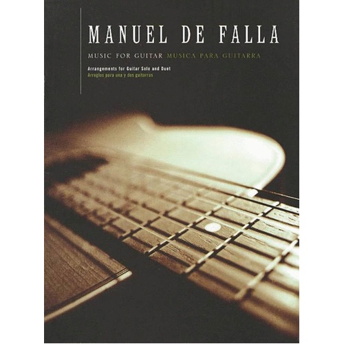 Falla Music For Guitar Solo (Softcover Book)