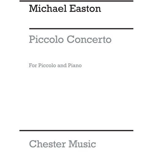 Easton Concerto Picc/Piano/Orch(Arc) (Softcover Book)