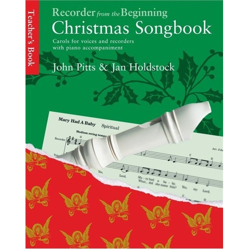 Recorder from the Beginning Christmas Songbook Teacher's Book by John Pitts