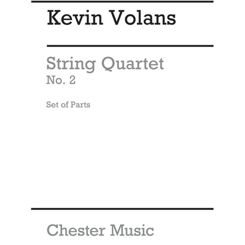 Vonline Audions String Quartet N.2 Parts(Arc) (Set Of Parts) Book