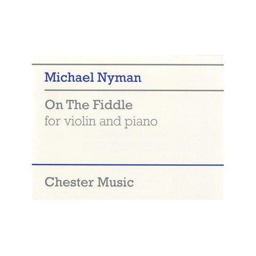 Nyman On The Fiddle Violin And Piano (Softcover Book)