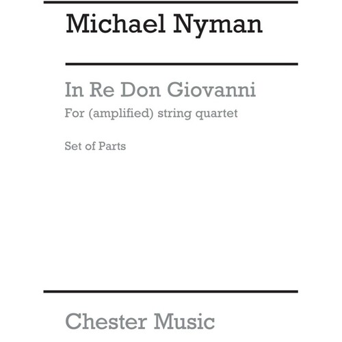 Nyman In Re Don Giovanni Str/Qrt Pts(Arc