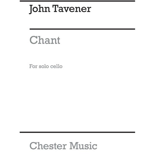 Tavener Chant Cello Solo(Arc) (Softcover Book)