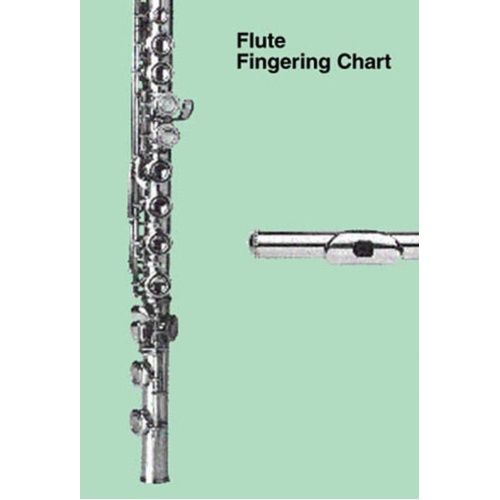Flute Fingering Chart (Softcover Book)