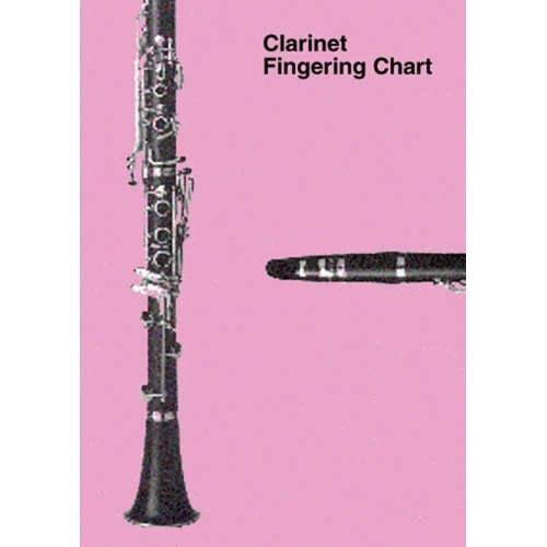 Laminated Clarinet Fingering Chart with Care Info and Diagram by Chester Music