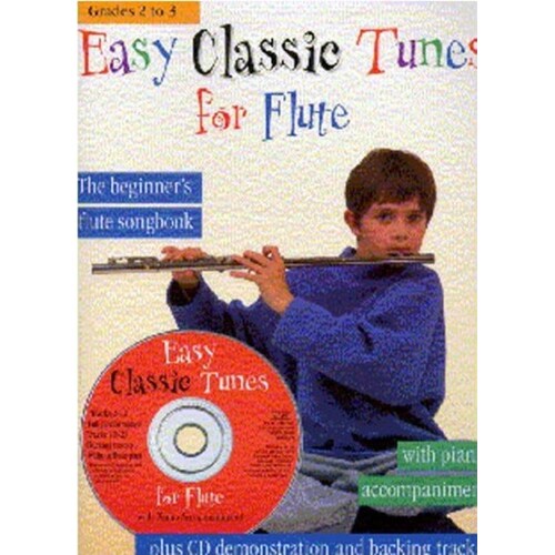 Easy Classic Tunes For Flute/Piano Book/CD Book