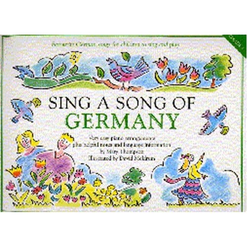 Sing A Song Of Germany Easy Piano (Softcover Book)