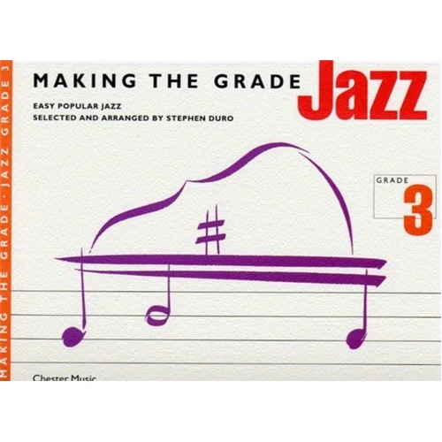 Making the Grade Jazz 3 Piano by Stephen Duro, Chester Music, 1 Page