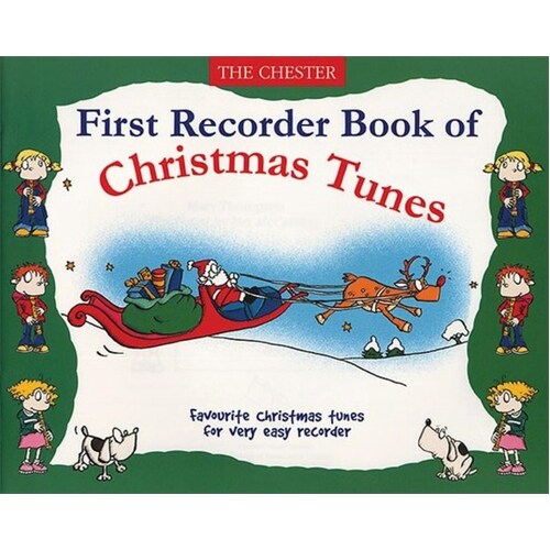 First Recorder Book Of Christmas Tunes (Softcover Book)