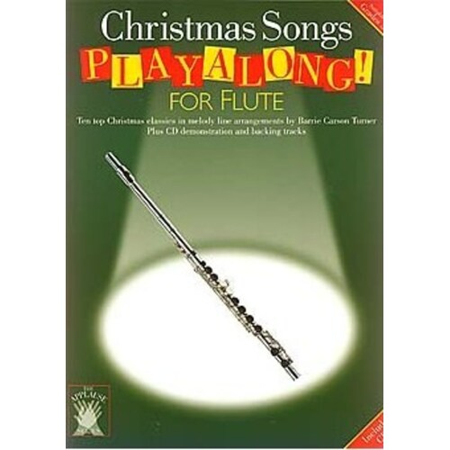 Applause Playalong Xmas Flute Softcover Book/CD
