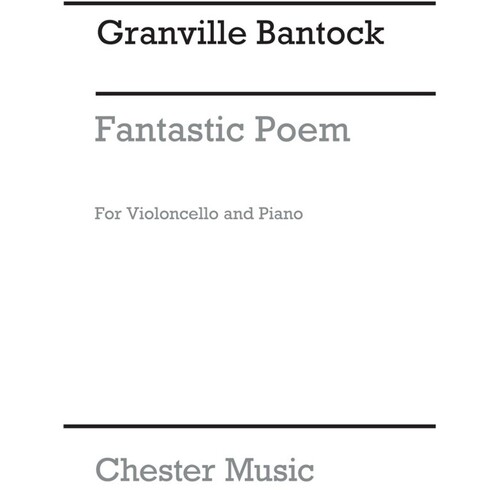 Fantastic Poem For Cello And Poem (Softcover Book)