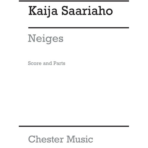 Neiges For Eight Cellos (Score And Parts) (Music Score/Parts) Book