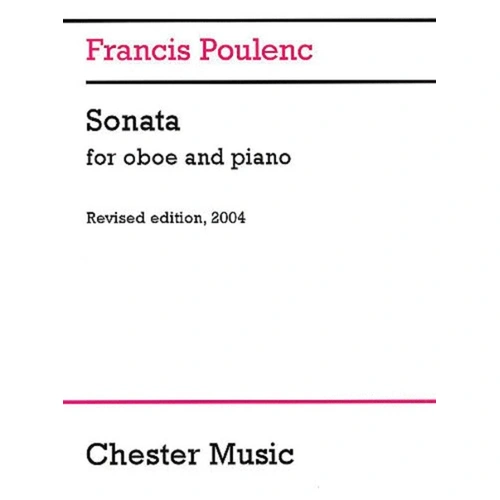 Poulenc - Sonata for Oboe and Piano Revised Edition 2004
