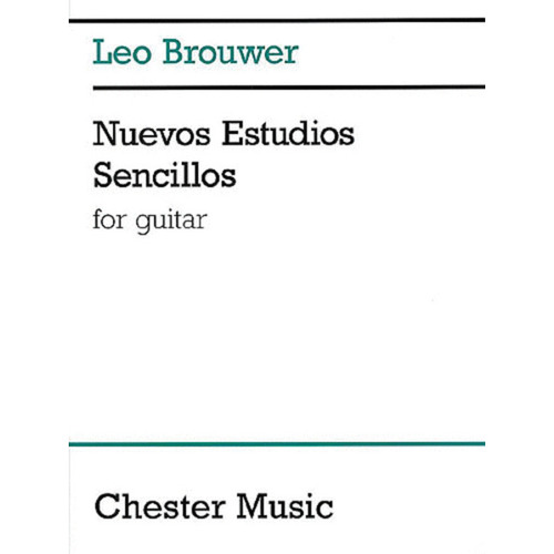 Brouwer L. Nuevos Estudios Sencillos Guitar (Softcover Book)