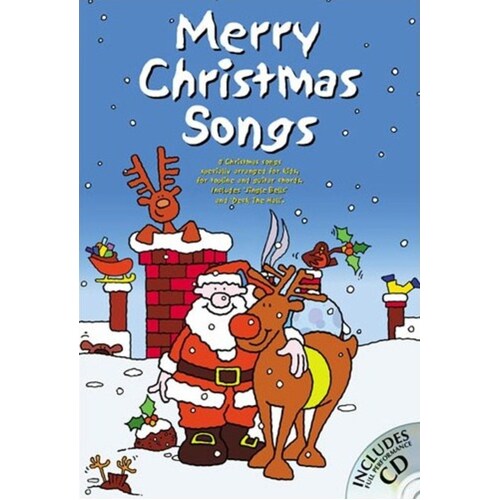 Merry Christmas 8 Songs Vocal/Ch Softcover Book/CD