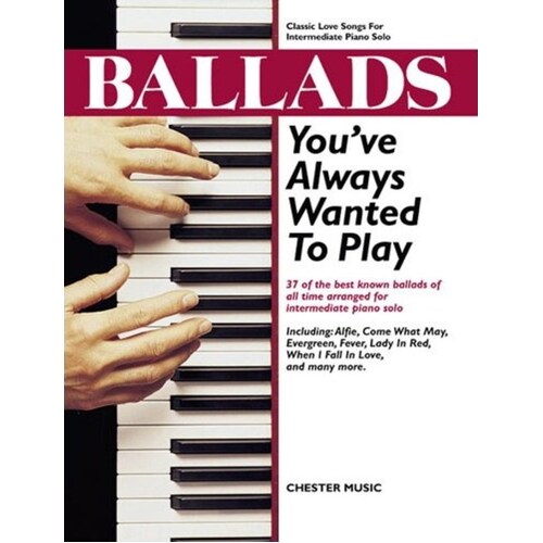 Ballads You'Ve Always Wanted To Play