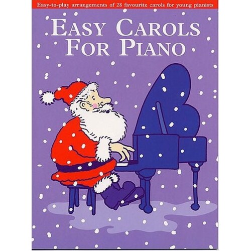 Easy Carols For Piano (Softcover Book)