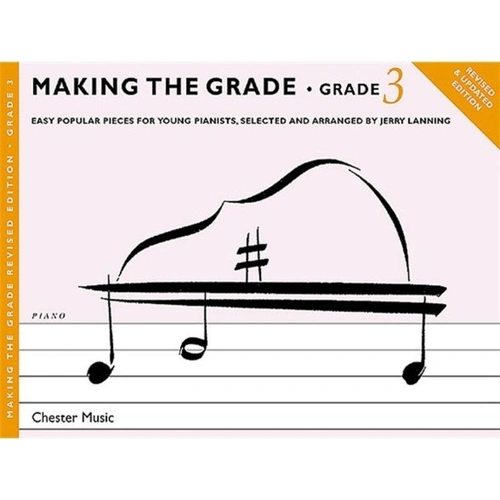 Making the Grade Piano 3 New Edition by Jerry Lanning, Chester Music, 14 popular tunes, Associated Board Grade 3