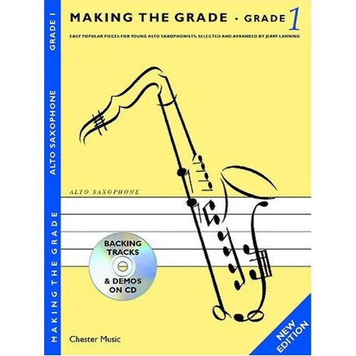 Making The Grade 1 Alto Sax/Piano Book/CD New Ed. (Softcover Book/CD)