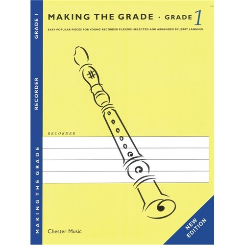 Making The Grade 1 Recorder/Piano New Ed. (Softcover Book)