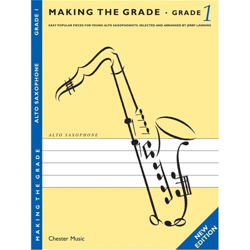 Making The Grade 1 Alto Sax/Piano New Ed. (Softcover Book)