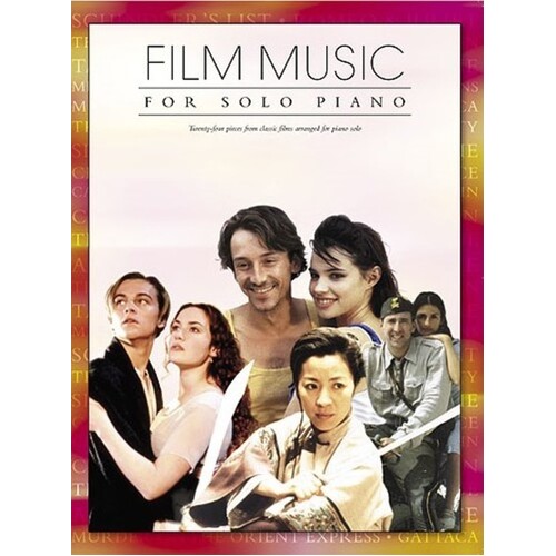 Film Music For Solo Piano (Softcover Book)
