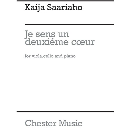 Saariaho Junior Ensemble Sens Un Deuxieme Couer Violin/C (Softcover Book)