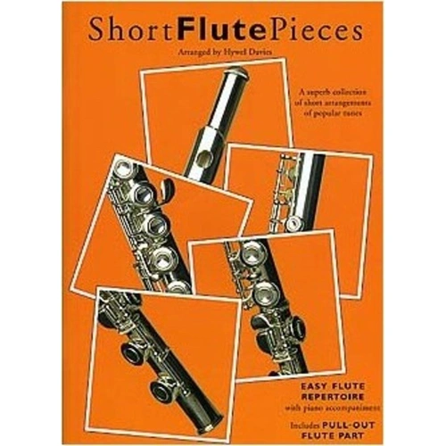 Short Flute Pieces for Flute and Piano by Hywel Davies, Chester Music, 72 Pages