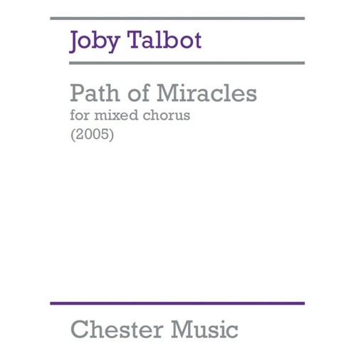 Path Of Miracles Vocal Score