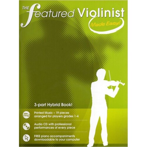 Featured Violinist Made Easy Softcover Book/CD