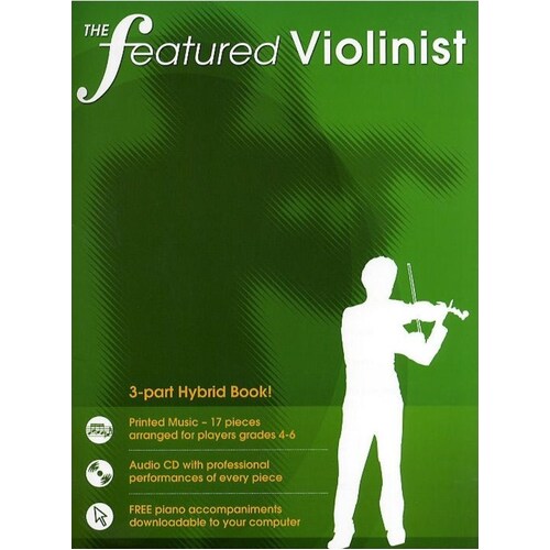 Featured Violinist Softcover Book/CD