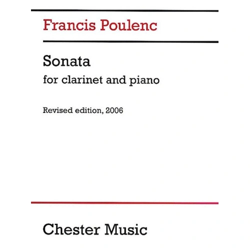 Poulenc - Sonata for Clarinet and Piano (Revised Ed 2006)