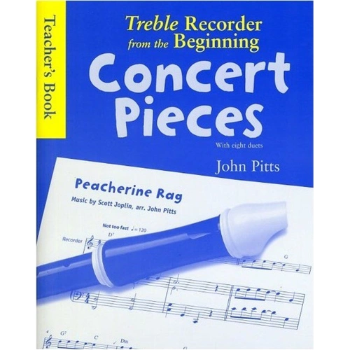 Treble Recorder From Begin Concert Pces Teacher Book (Softcover Book)