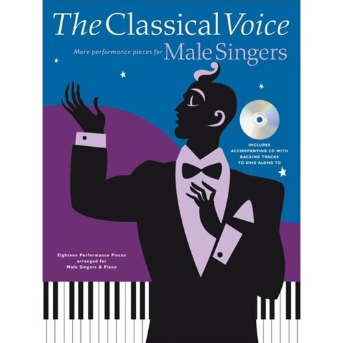 Classical Voice For Male Singers Book/CD