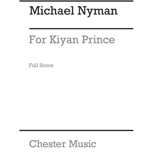 Nyman For Kiyam Prince Score(Archive)