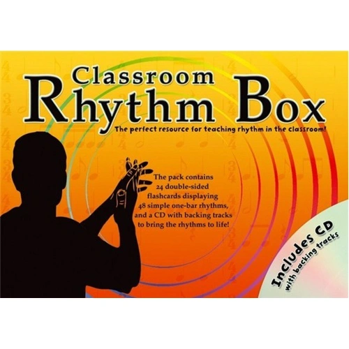 Classroom Rhythm Box with Flashcards and CD for Teaching Rhythm