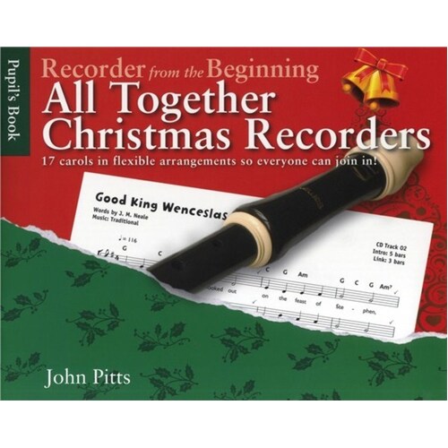 Recorder From The Beginning Xmas Pupils Book Book