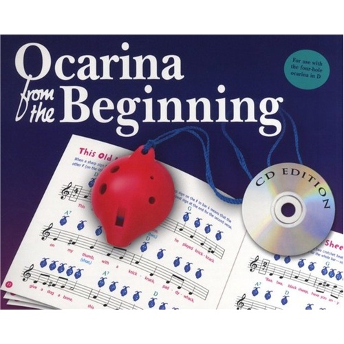 Ocarina From The Beginning Book with CD