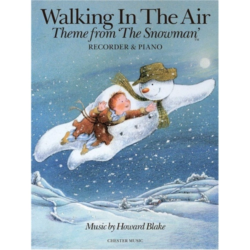 Walking in the Air Theme from The Snowman for Recorder and Piano
