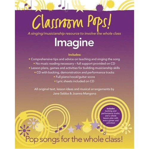 Classroom Pops Imagine Book and CD