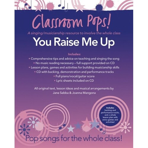 Classroom Pops You Raise Me Up Book/CD