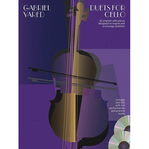 Duets for Cello Book with 2 CDs by Gabriel Yared