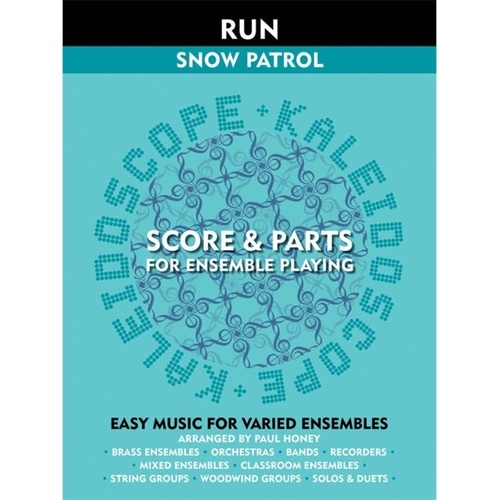 Kaleidoscope Run (Sc. & Pts) by Paul Honey - Ensemble Music, 41 Pages, Chester Music