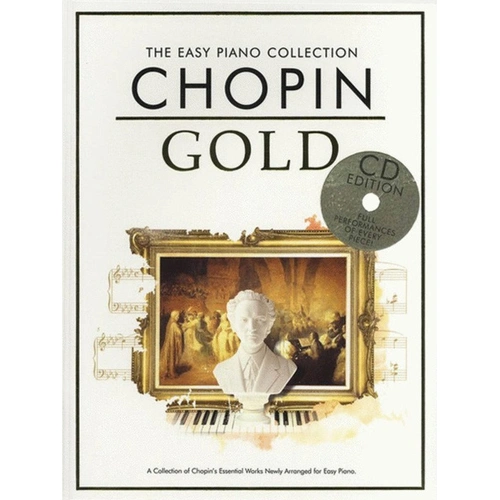 Easy Piano Collection Chopin Gold BK/CD