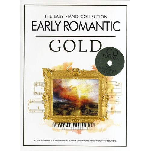 Easy Piano Collection Early Romantc Gold Softcover Book/CD