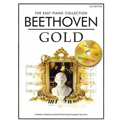Easy Piano Collection Beethoven Gold Softcover Book/CD