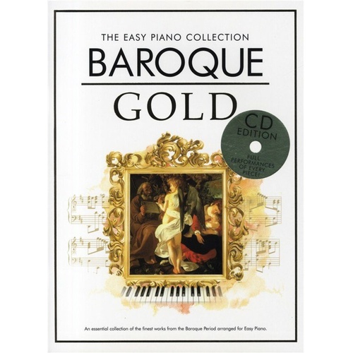Easy Piano Collection: Baroque Gold BK/CD