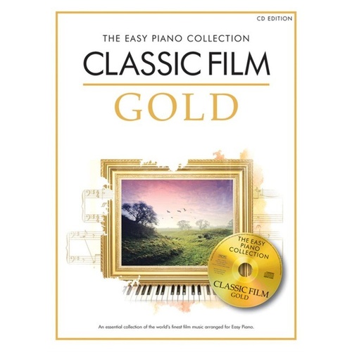 Easy Piano Collection: Classic Film Gold BK/CD